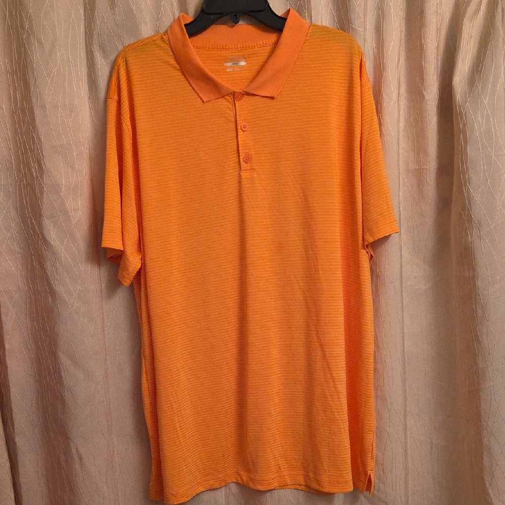 BCG‎ Golf Vibrant Orange Polo Shirt